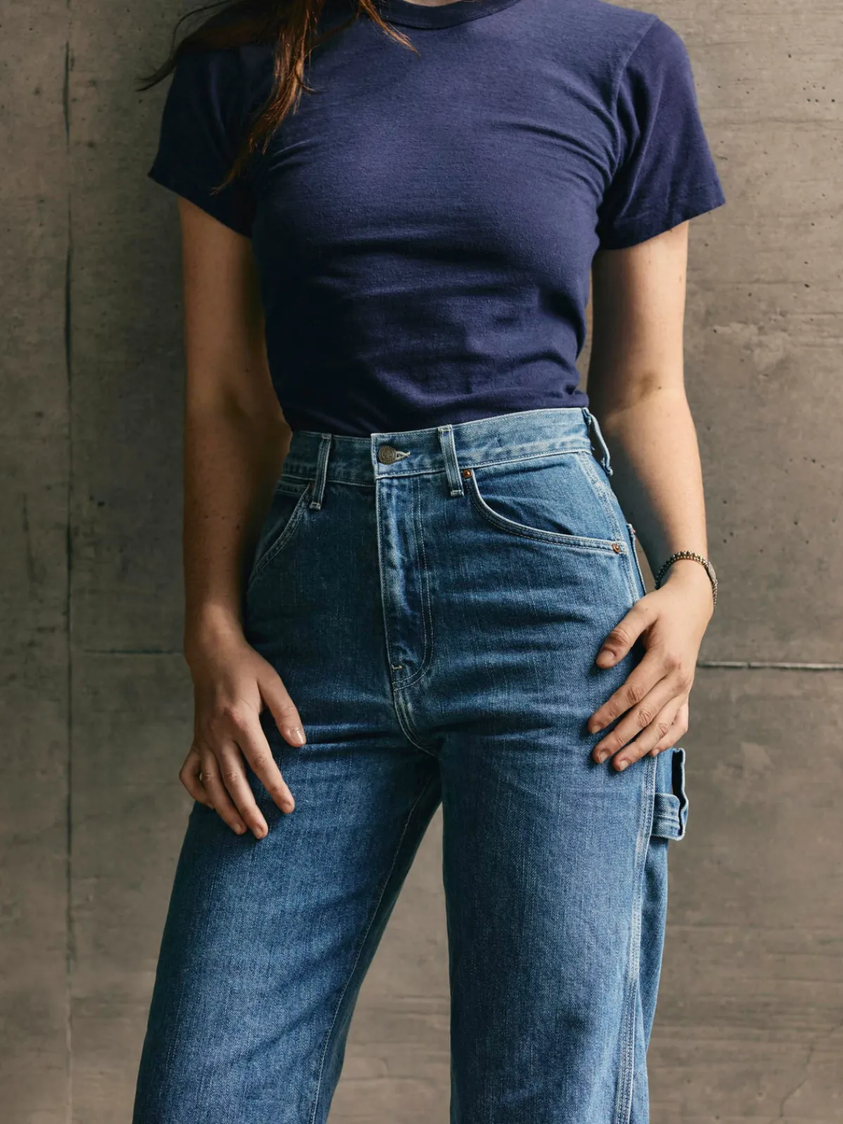 Women Imogene + Willie augusta natural indigo