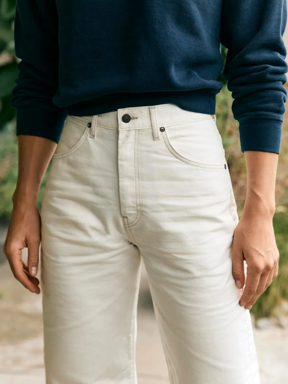 Women Imogene + Willie augusta washed white canvas