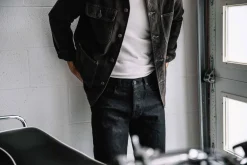 Imogene + Willie barton black selvage rinse