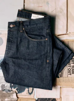 Imogene + Willie barton broken twill indigo rinse