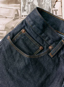 Imogene + Willie barton broken twill indigo rinse