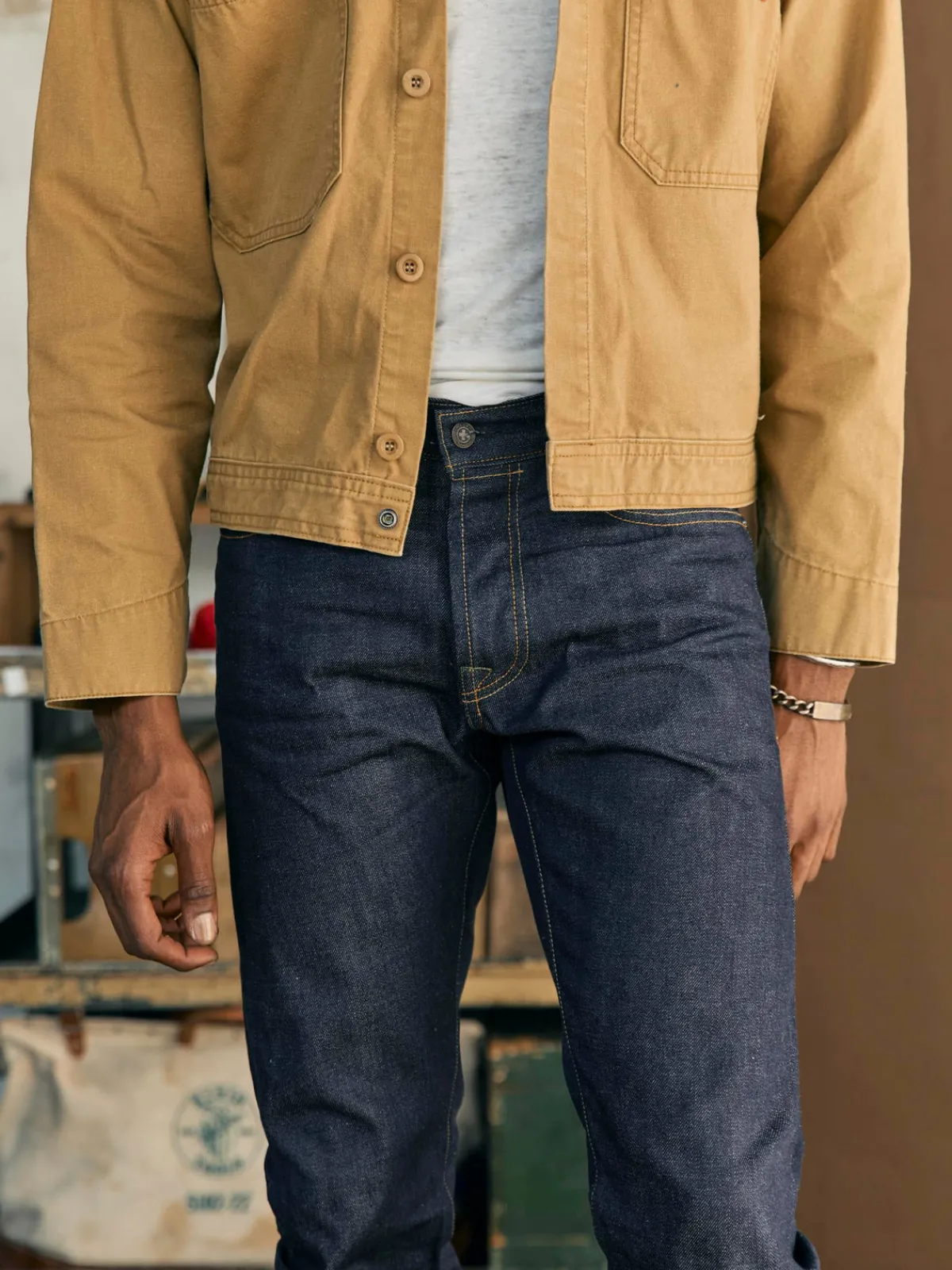 Imogene + Willie barton indigo rigid