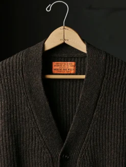 Imogene + Willie berkley cardigan marled brown