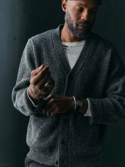 Imogene + Willie berkley cardigan marled grey