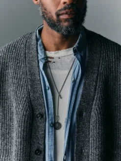 Imogene + Willie berkley cardigan marled grey