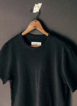 Women Imogene + Willie black knit midweight crew