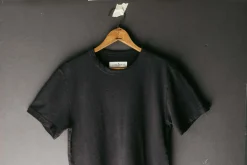 Women Imogene + Willie black knit midweight crew