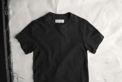 Women Imogene + Willie black knit midweight crew