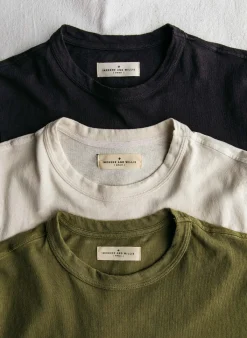 Women Imogene + Willie black knit midweight crew