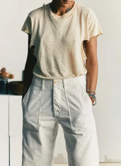 Women Imogene + Willie blake military trouser in white