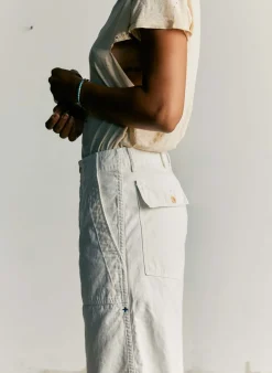 Women Imogene + Willie blake military trouser in white