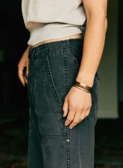 Women Imogene + Willie blake military trouser in black