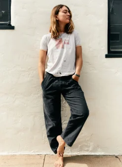 Women Imogene + Willie blake military trouser in black