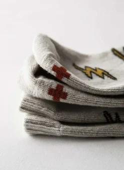Imogene + Willie bolt sock in natural