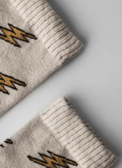 Imogene + Willie bolt sock in natural