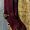 Women Imogene + Willie boot sock in currant