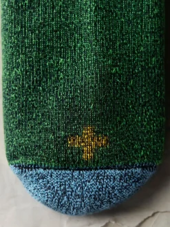 Women Imogene + Willie boot sock in evergreen
