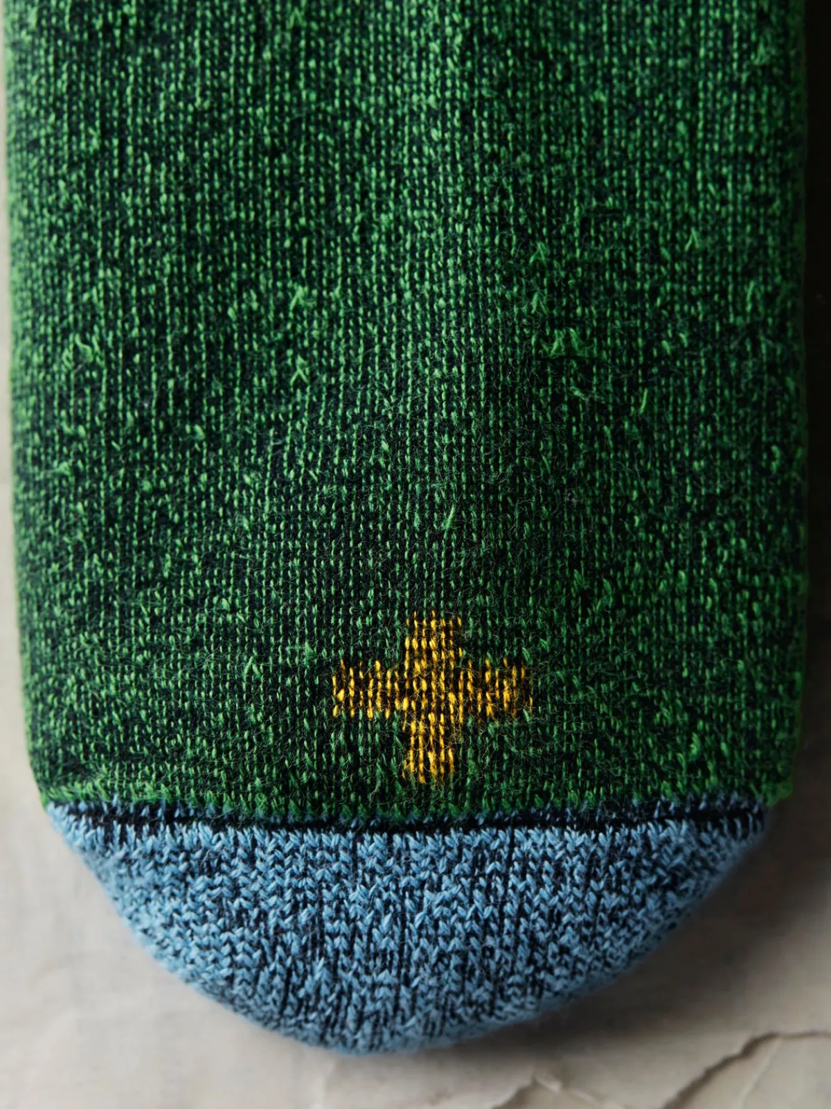 Women Imogene + Willie boot sock in evergreen