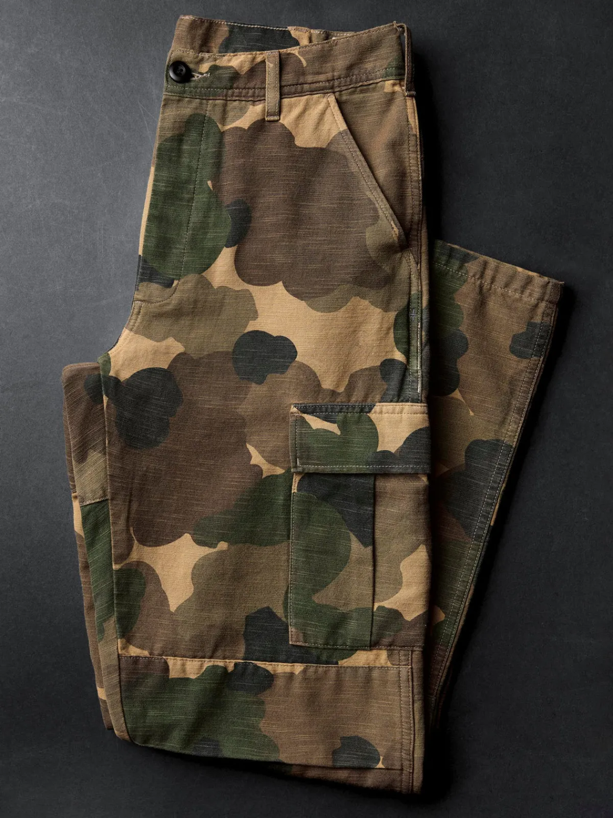 Imogene + Willie camp pant in painted camo