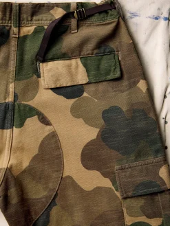 Imogene + Willie camp pant in painted camo