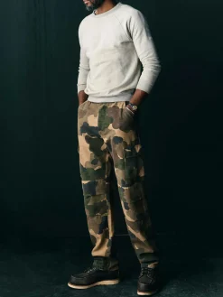 Imogene + Willie camp pant in painted camo