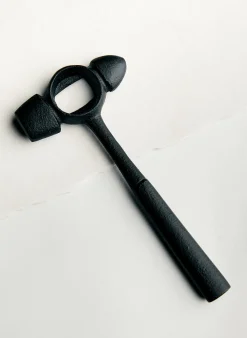 Women Imogene + Willie cast iron hammer bottle opener