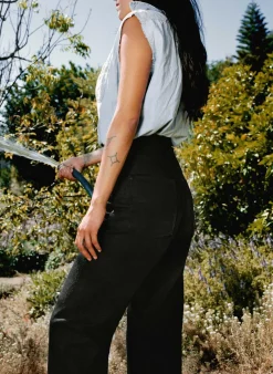 Women Imogene + Willie catherine black selvage rinse