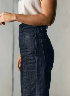 Women Imogene + Willie catherine indigo rigid nep