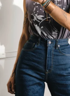 Women Imogene + Willie catherine indigo selvage rinse
