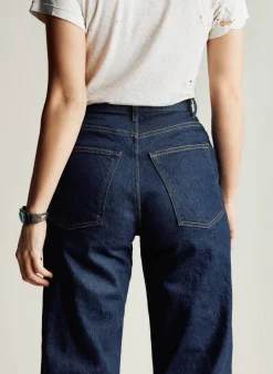 Women Imogene + Willie catherine indigo selvage rinse