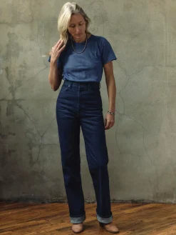 Women Imogene + Willie catherine slim indigo selvage rinse