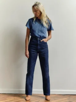 Women Imogene + Willie catherine slim indigo selvage rinse