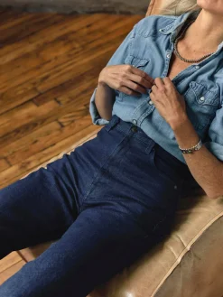 Women Imogene + Willie catherine slim indigo selvage rinse