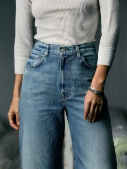 Women Imogene + Willie catherine washed natural indigo