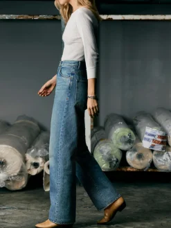 Women Imogene + Willie catherine washed natural indigo