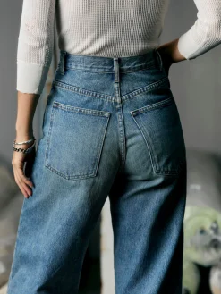 Women Imogene + Willie catherine washed natural indigo
