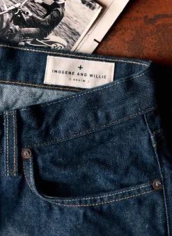 Imogene + Willie charlie indigo selvage rinse