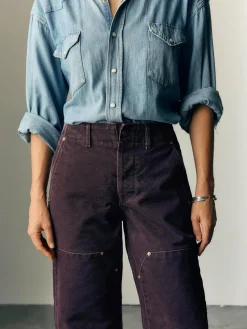 Women Imogene + Willie clarke washed orchid canvas