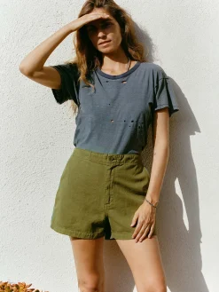 Women Imogene + Willie club short in olive