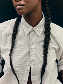 Women Imogene + Willie clyde striped cotton button up