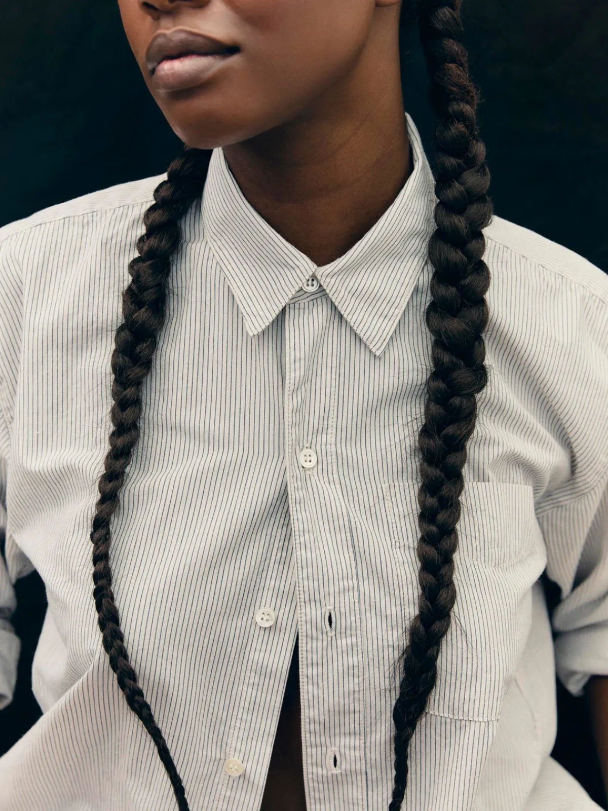Women Imogene + Willie clyde striped cotton button up