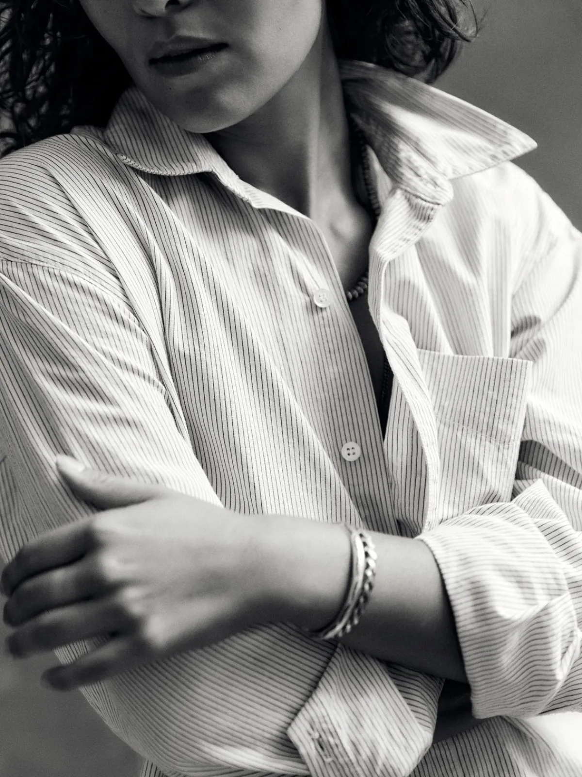 Women Imogene + Willie clyde striped cotton button up