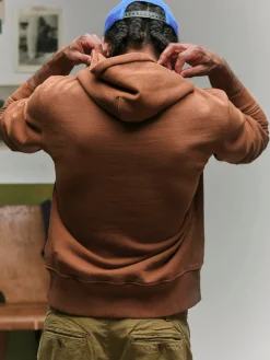 Imogene + Willie davenport hoodie in brown