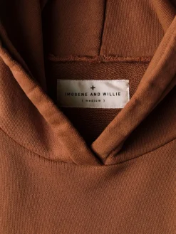 Imogene + Willie davenport hoodie in brown
