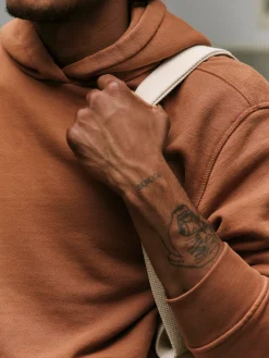 Imogene + Willie davenport hoodie in brown