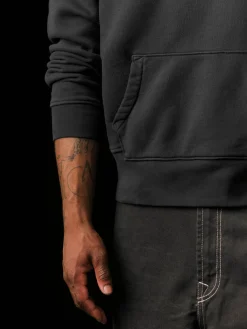 Imogene + Willie davenport hoodie in faded black