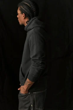 Imogene + Willie davenport hoodie in faded black