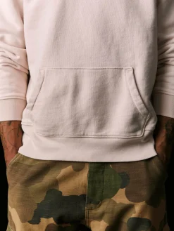 Imogene + Willie davenport hoodie in pink stone