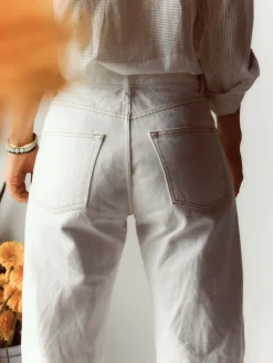 Women Imogene + Willie edie white selvage