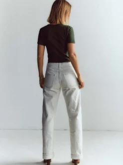 Women Imogene + Willie edie white selvage
